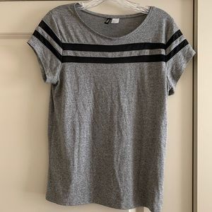 Mesh Striped Tee